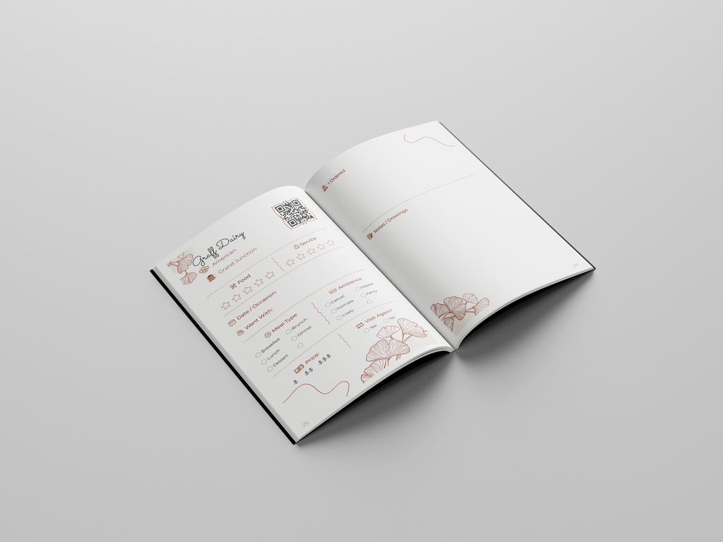 Grand Junction Restaurant Passport Book - Personalized Dining Adventure Guide & Foodie Journal for Colorado's Wine Country