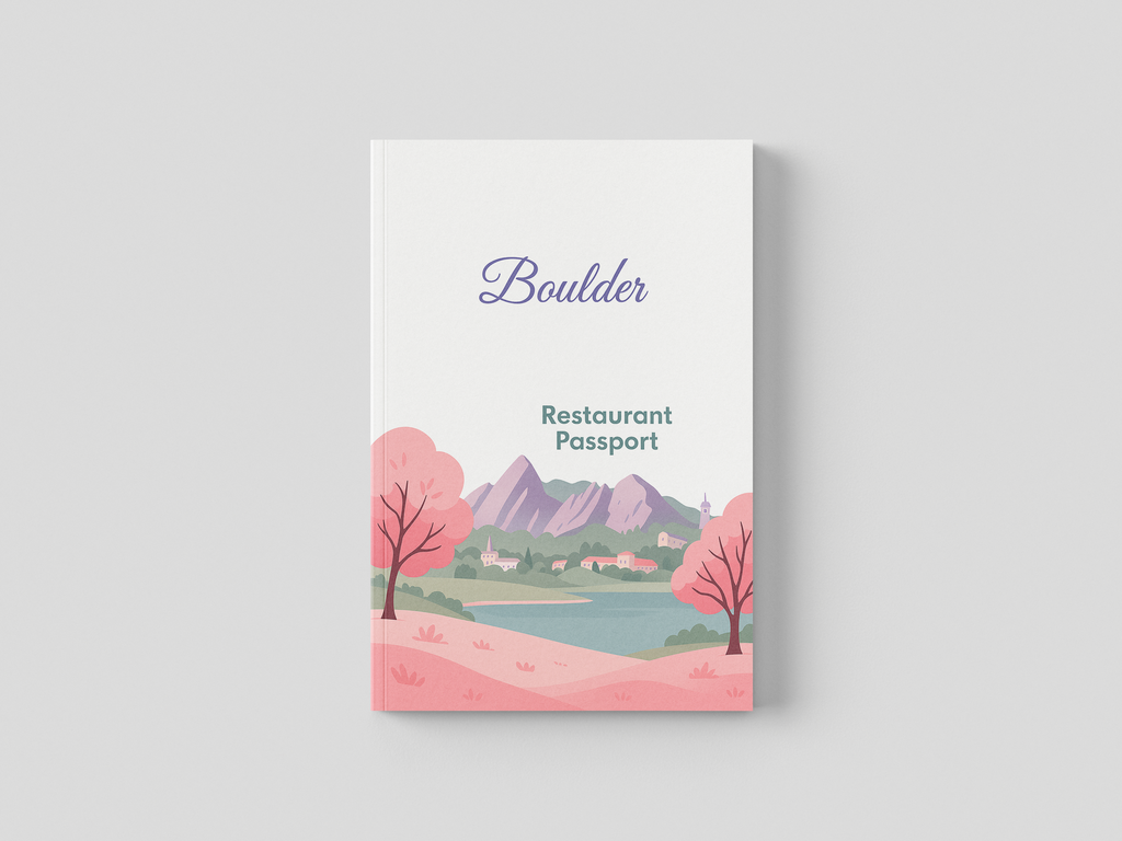 Boulder Restaurant Passport - Complete Dining Guide & Journal for Boulder, Colorado