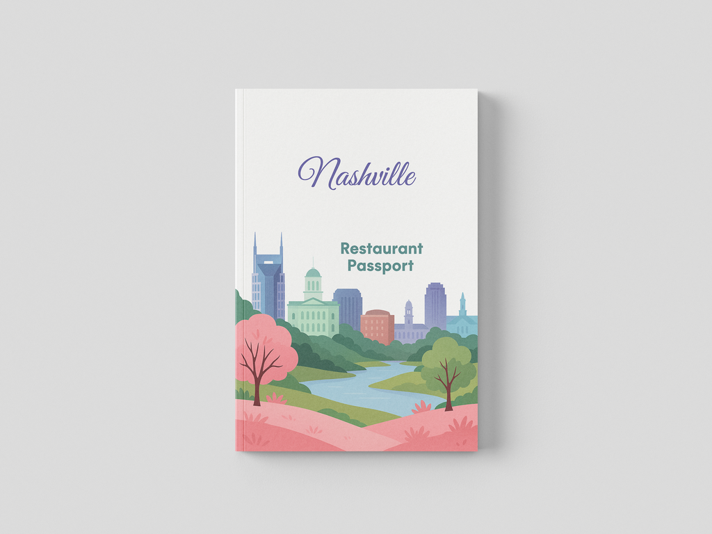 Nashville Restaurant Passport Book - The Ultimate Music City Dining Adventure Guide