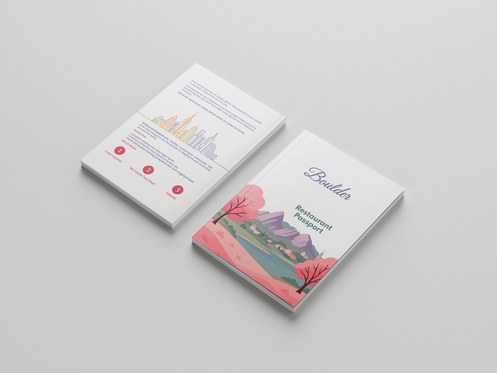 Boulder Restaurant Passport - Complete Dining Guide & Journal for Boulder, Colorado