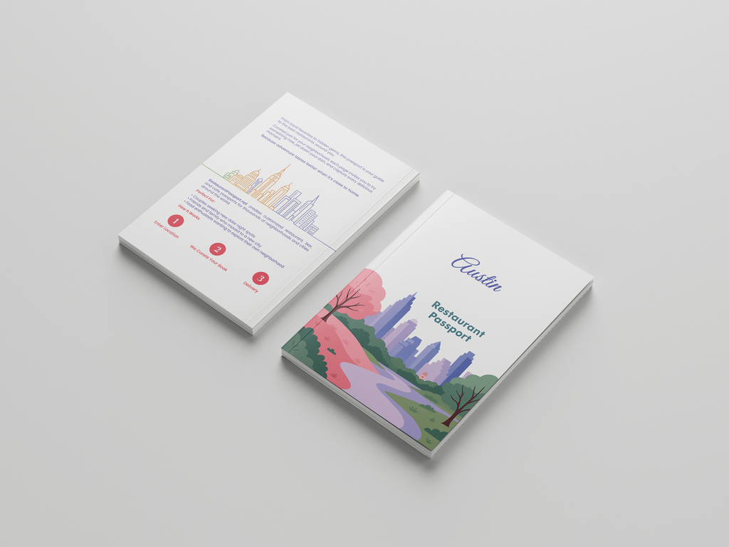 Austin Restaurant Passport Book - Ultimate Foodie Guide & Dining Journal for ATX Food Lovers