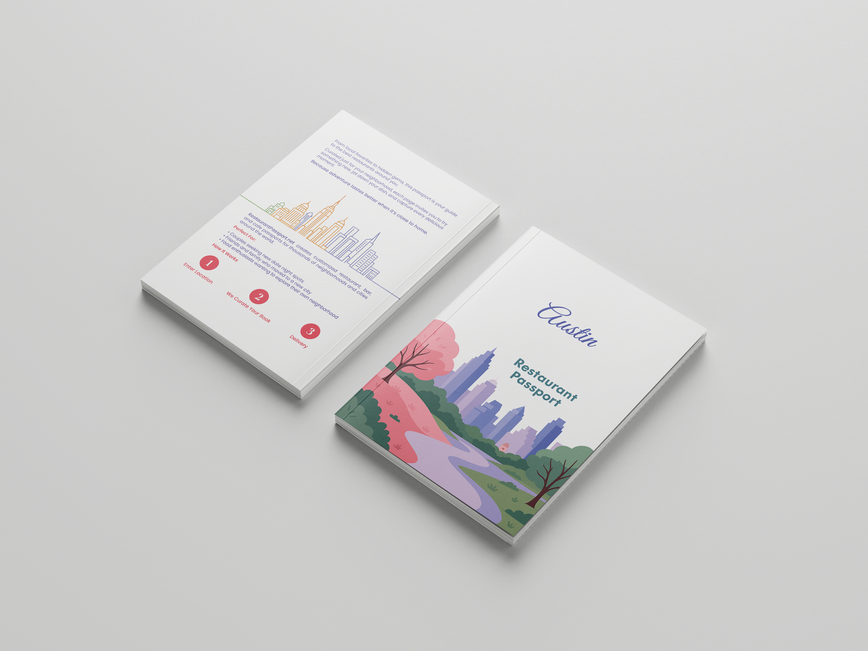 Austin Restaurant Passport Book - Ultimate Foodie Guide & Dining Journal for ATX Food Lovers