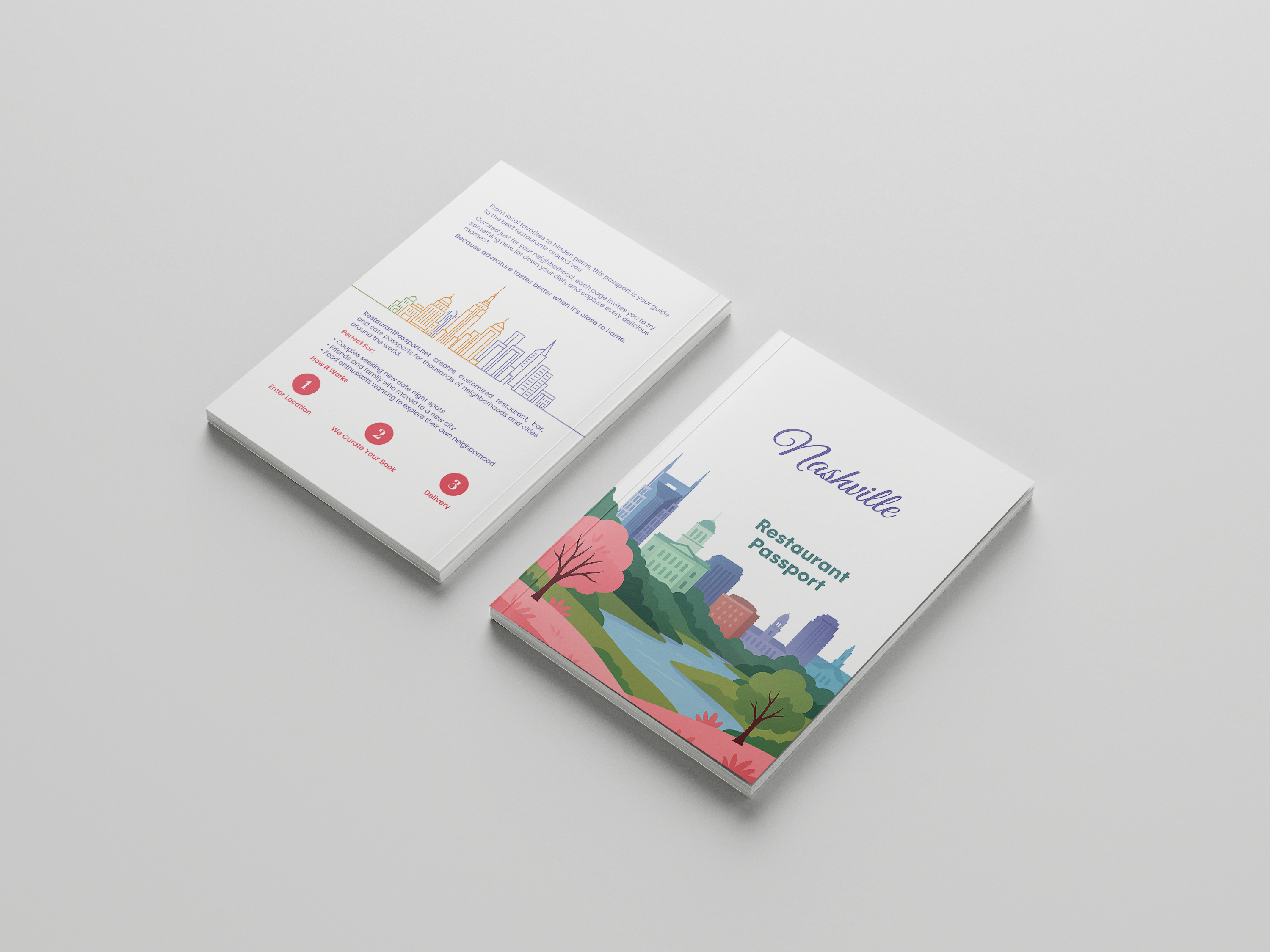 Nashville Restaurant Passport Book - The Ultimate Music City Dining Adventure Guide